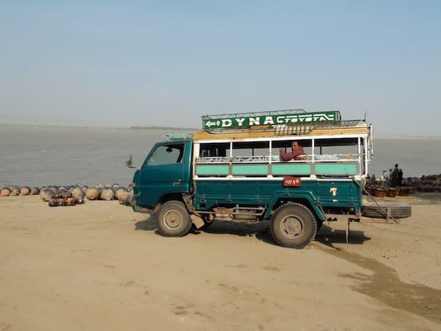 Pick-up trajet lac inle bago