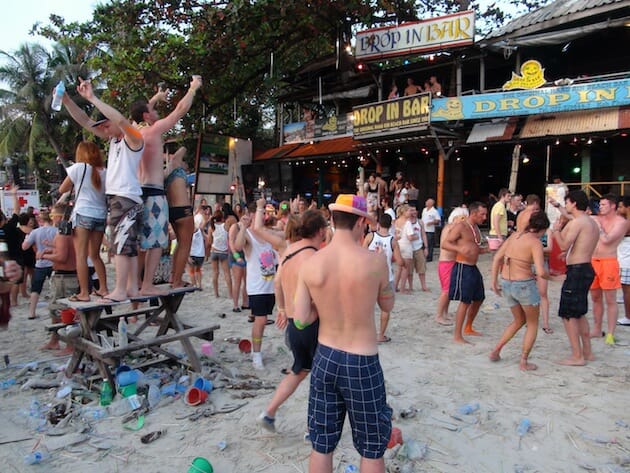 Full moon party kho phanganh thailande
