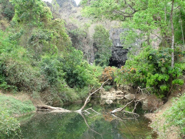 grotte tha kaek Laos