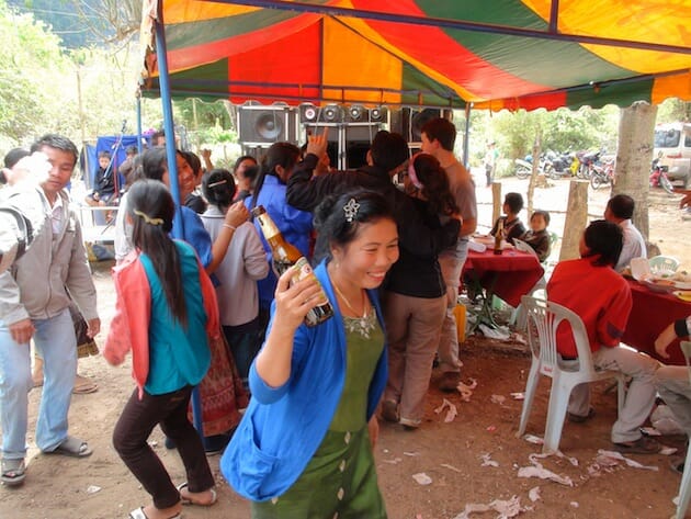 fete tha kaek Laos