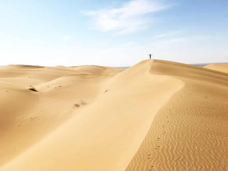 dune Desert du Maranjab iran