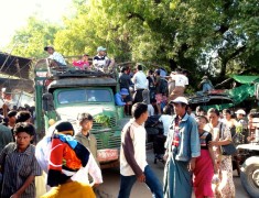 embouteillage camion birman