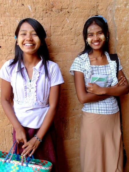 jeune fille birmanes bagan jeune fille birmanes bagan