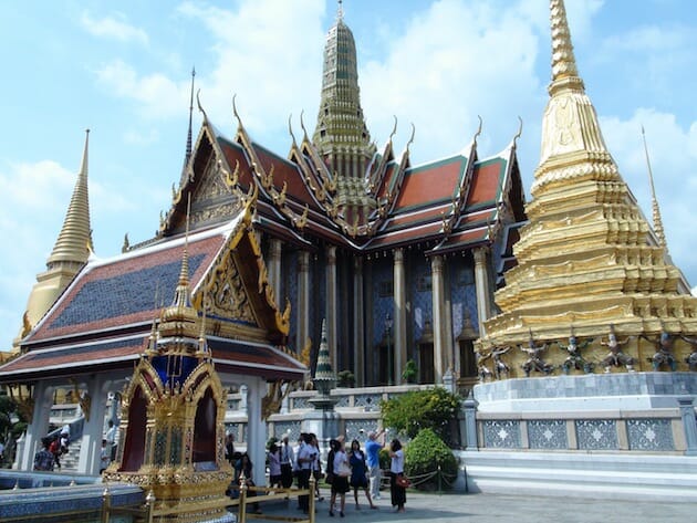 Bangkok : les 3 incontournables – 1ère partie, Thaïlande Wat phra kaew bangkok thailande