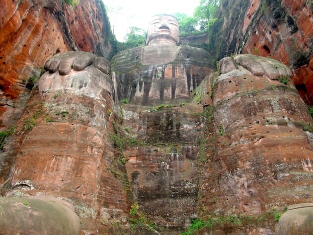 1. Bouddha géant de Leshan chine