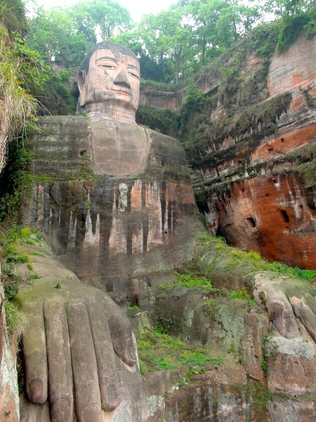 Bouddha géant de Leshan chine