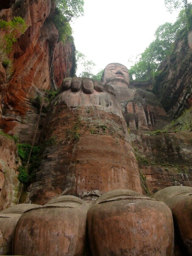 Bouddha géant de Leshan chine