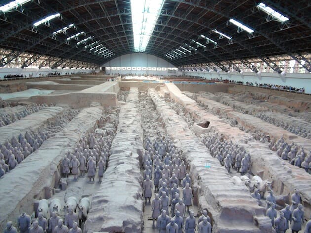 Soldats de terre cuite xian chine que faire en Chine que faire en Chine