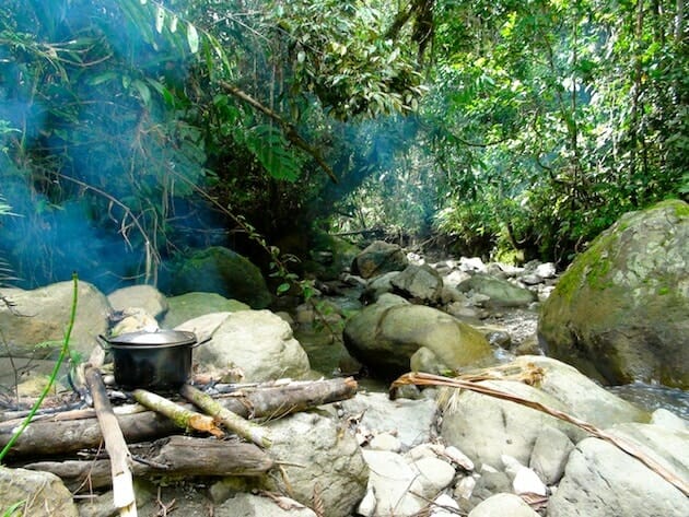 marmitte sur le feu vallée du Baliem Papouasie