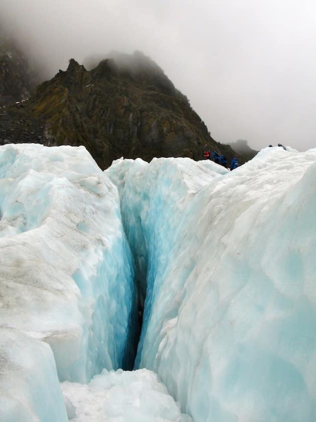 crevasse franz joseph glacier nouvelle zélande crevasse franz joseph glacier nouvelle zélande