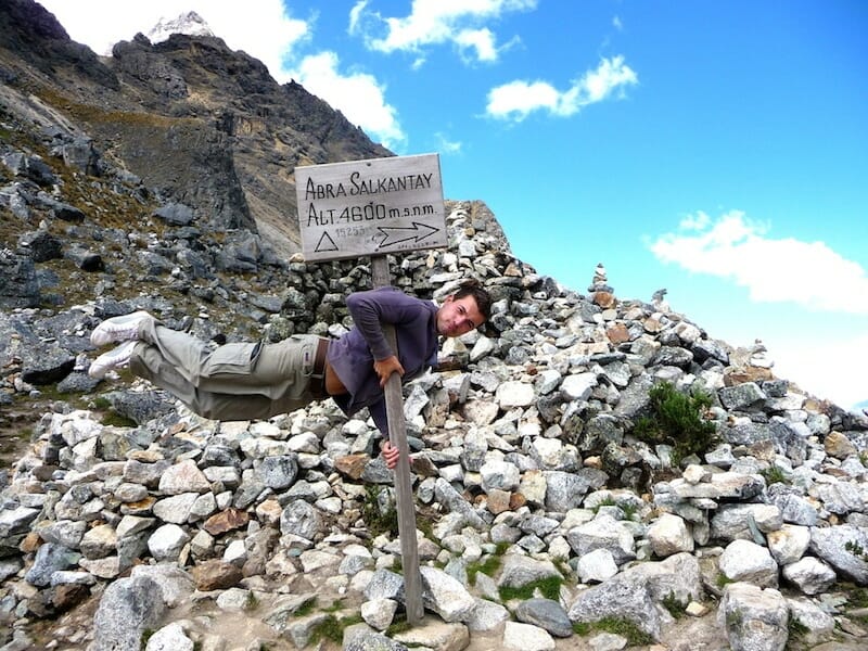alex salcantay tour du monde