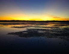 coucher de soleil australie