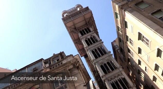 ascenseur de santa justa lisbonne