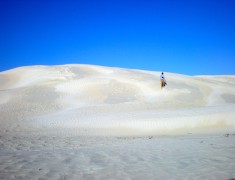 dune sable blanc road trip australie