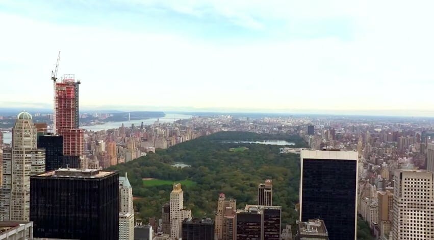 panorama central parc new york