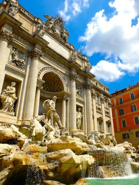 fontaine_de_trevi fontaine de trevi itinéraire pour visiter rome week end