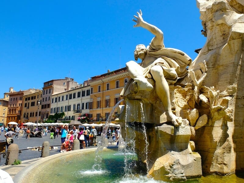 fontaine piazza navona fontaine piazza navona