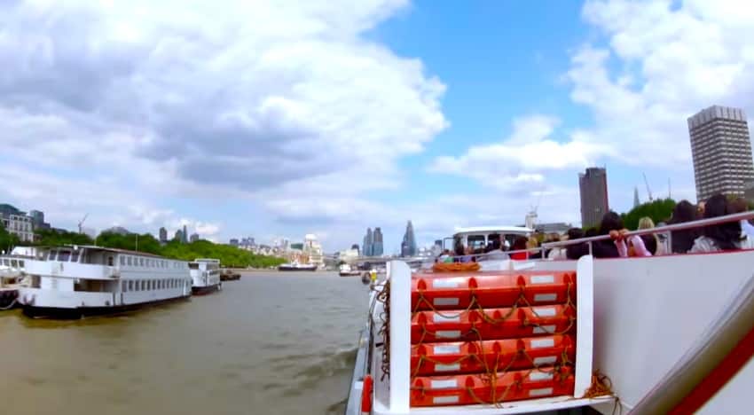 croisiere sur la Tamise