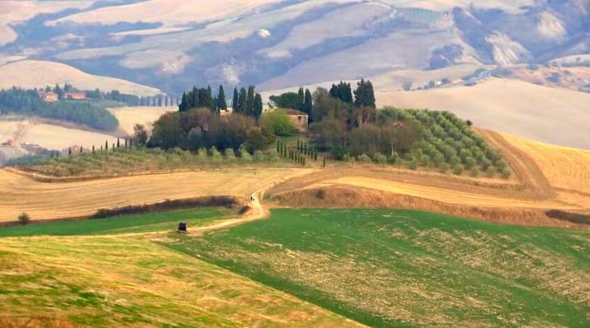 panorama paysage toscane