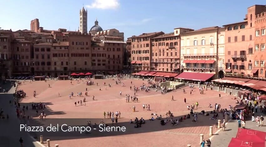 piazza del campo sienne toscane