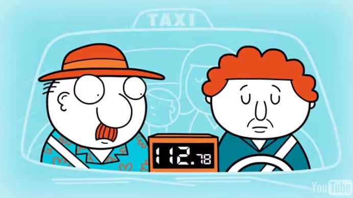pas de frais de taxi