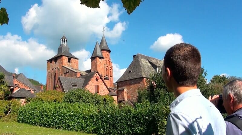 vue jardin collonges la rouge