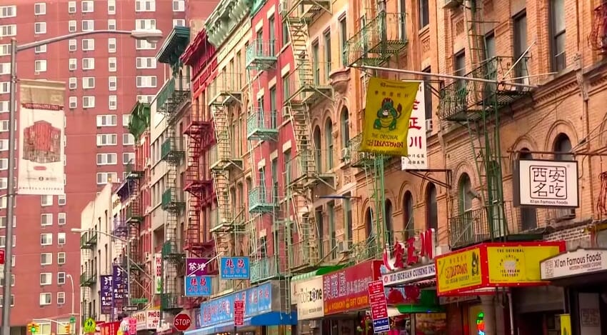 batiment chinatown nyc