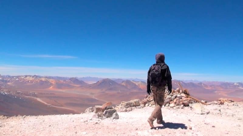 sommet du Volcan Licancabour - Bolivie