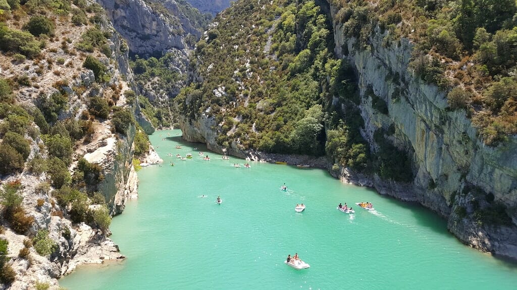 canoe bateau gorges du verdon visite