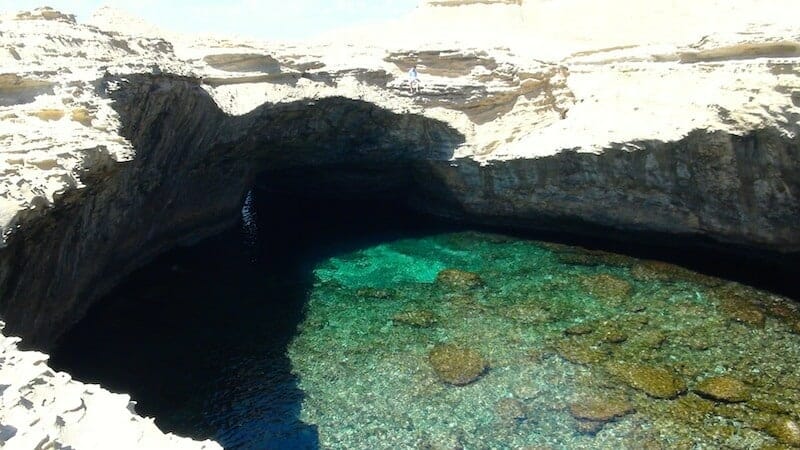trou bleu plage saint anthonin