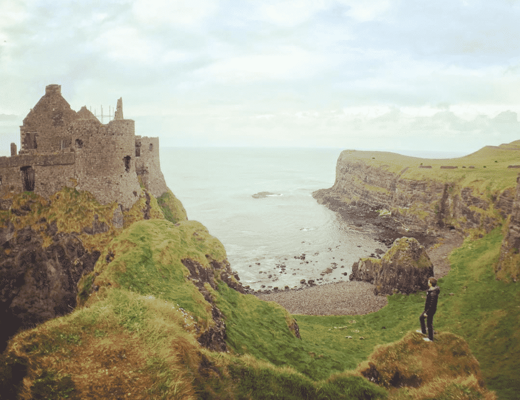 dunluce castle irlande du nord