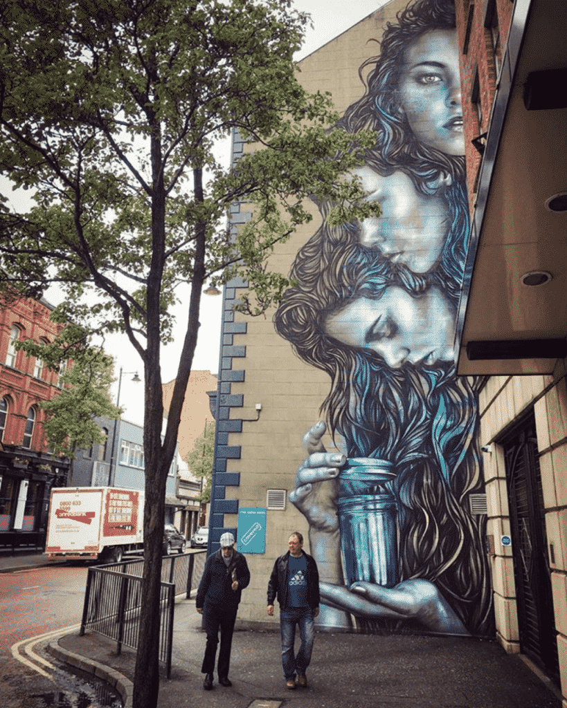 fresque graffiti irlande du nord