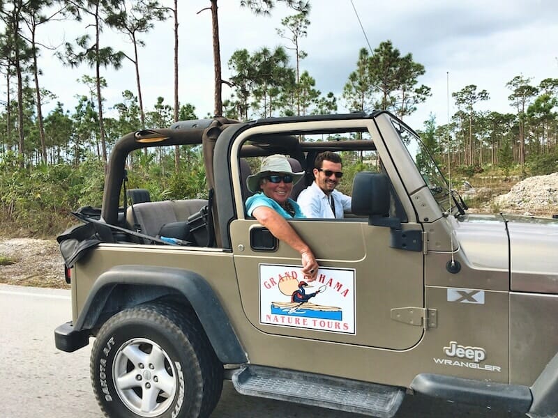 Jeep Tour Ile Grand Bahamas