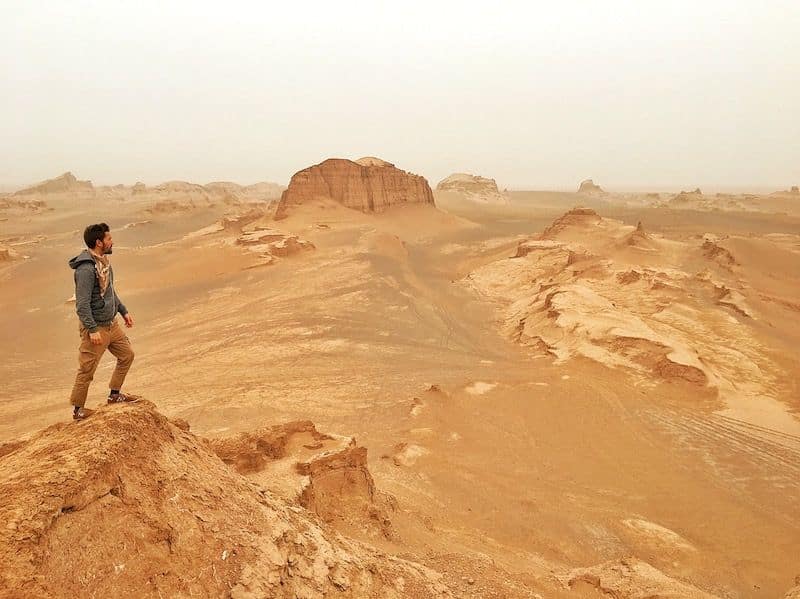 desert du Dasht e Lut iran