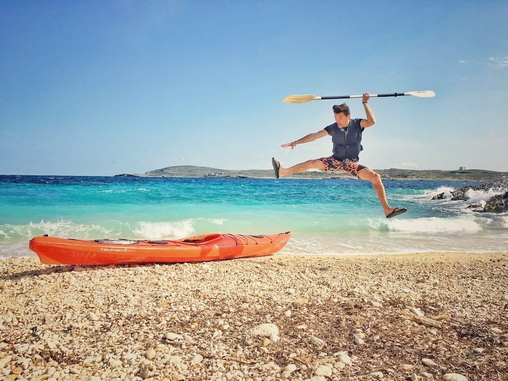 kayak ile de gozo malte visiter gozo et faire du kayak à malte