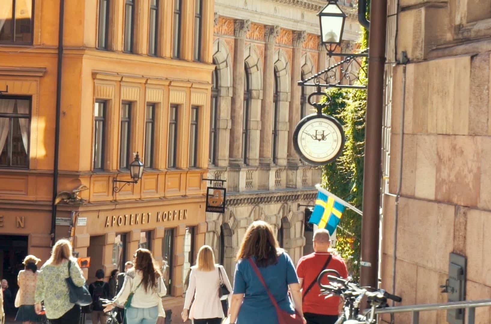 visiter stockholm et Gamla stan dans la vieille ville