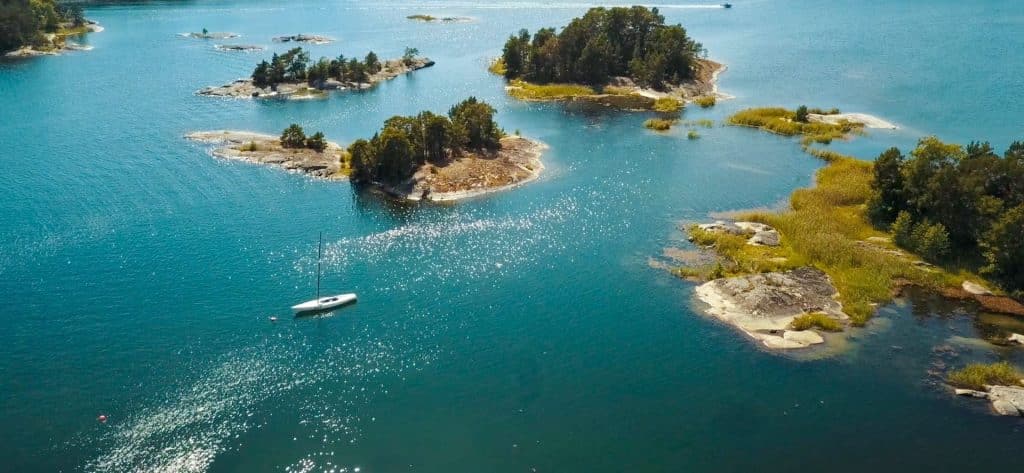 ile de Finhamn suède