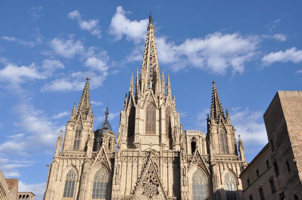 cathedrale santa creu barcelone