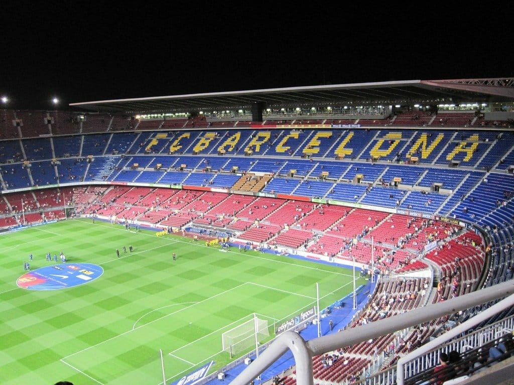 nou camp fc barcelone