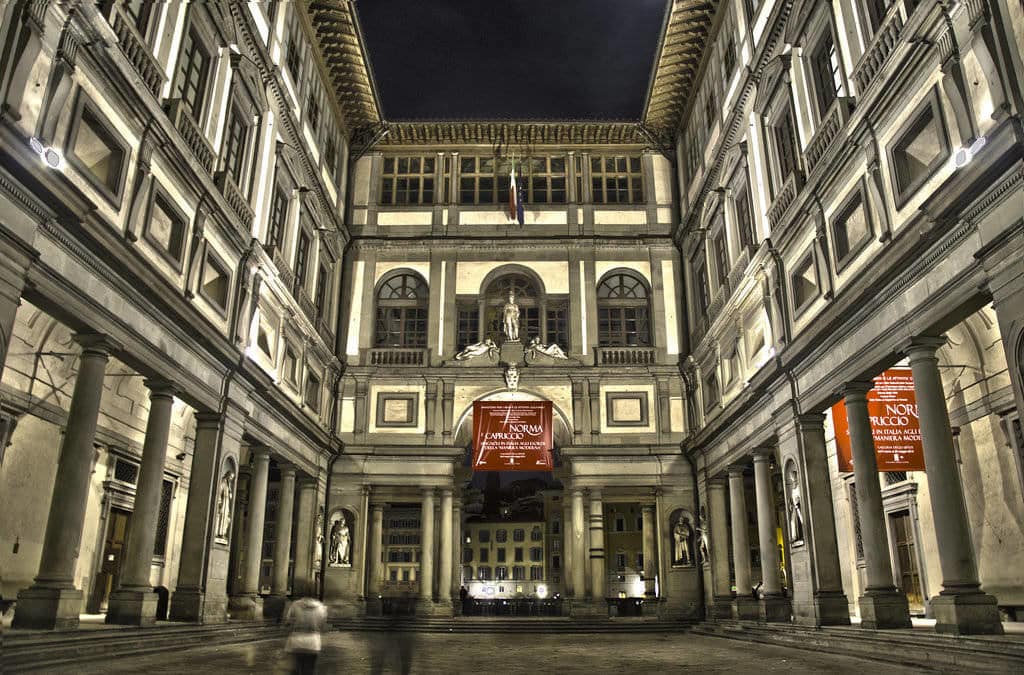 visiter florence galerie des offices