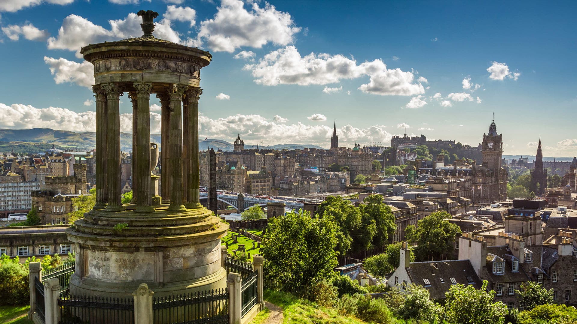 Edimbourg vue panoramique Edimbourg vue panoramique