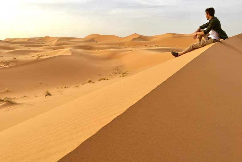Visiter et dormir dans le désert du Maroc Visiter le desert Merzouga Maroc