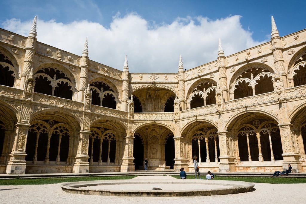 lisbonne_quartier_belem_monastere itinéraire pour visiter Lisbonne quartier de Belem monastère Hiéronymites
