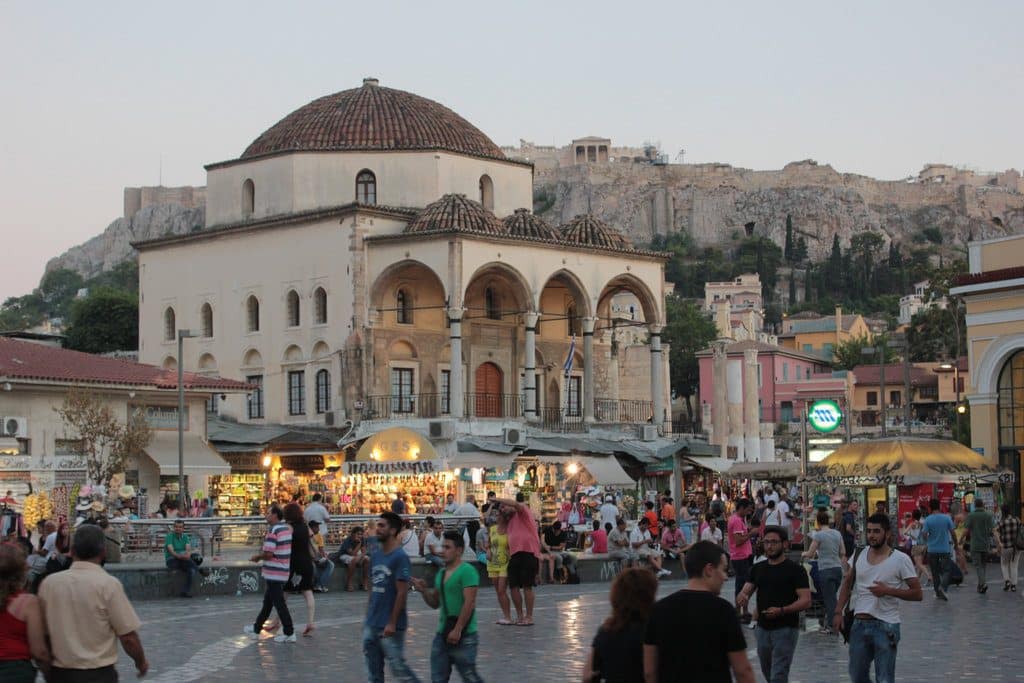 Athenes le Quartier Monastiraki