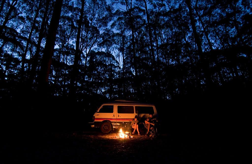 voyager en van australie