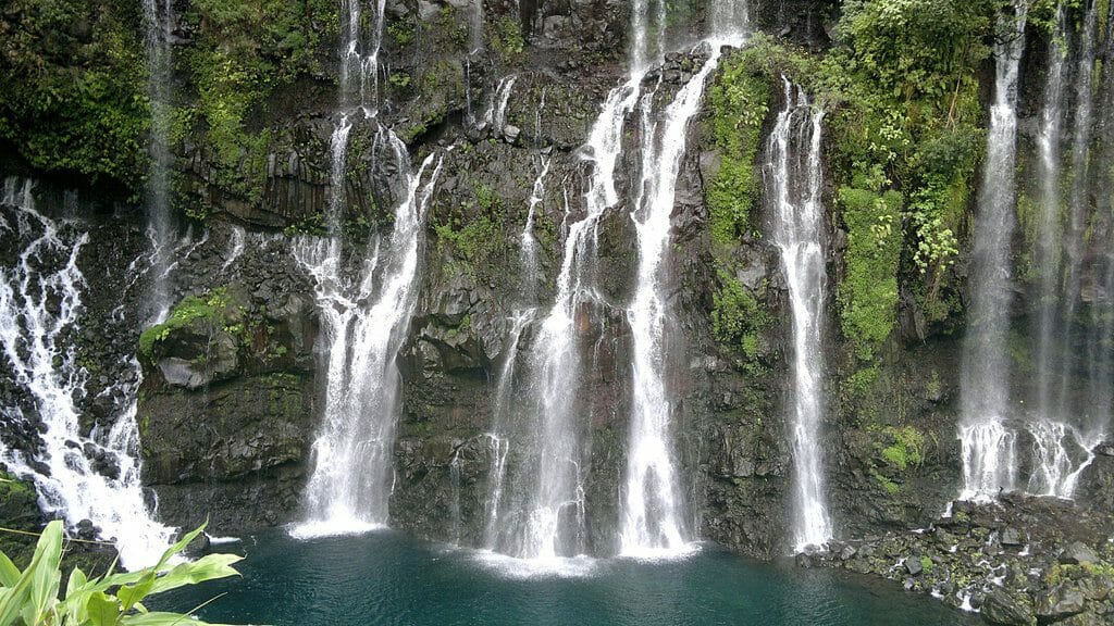 Cascade de Grand Galet à l'Ile de la Réunion