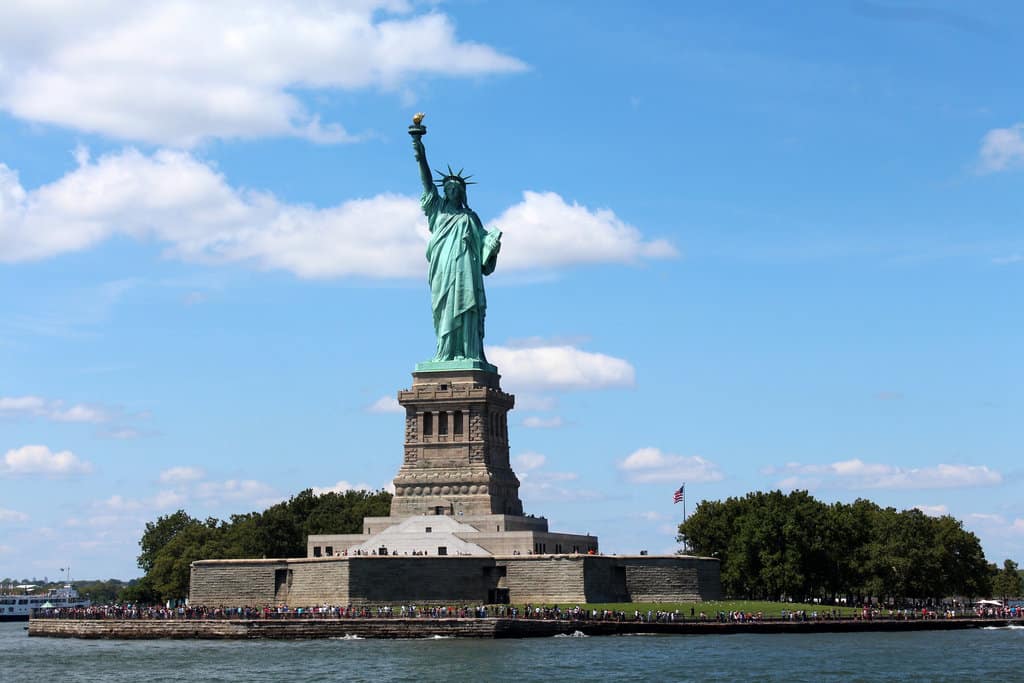 itinéraire pour visiter new york la célèbre Statue de la Liberté