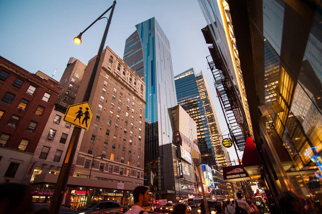 new_york_times_square New York Times Square le soir