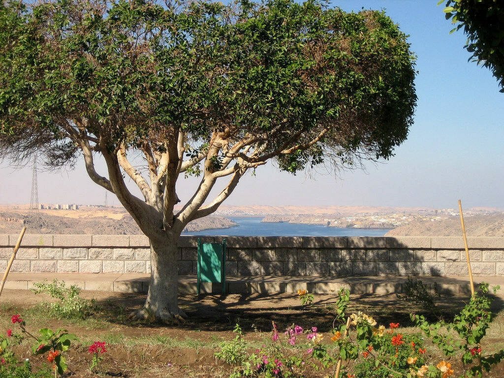 Vue depuis le haut barrage de Assouan