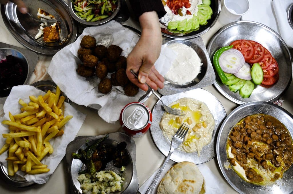 Préférer manger traditionnel égyptien avec quelques frites